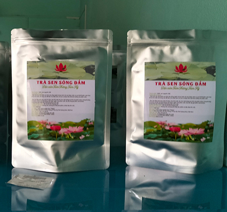 trà sen sông đầm